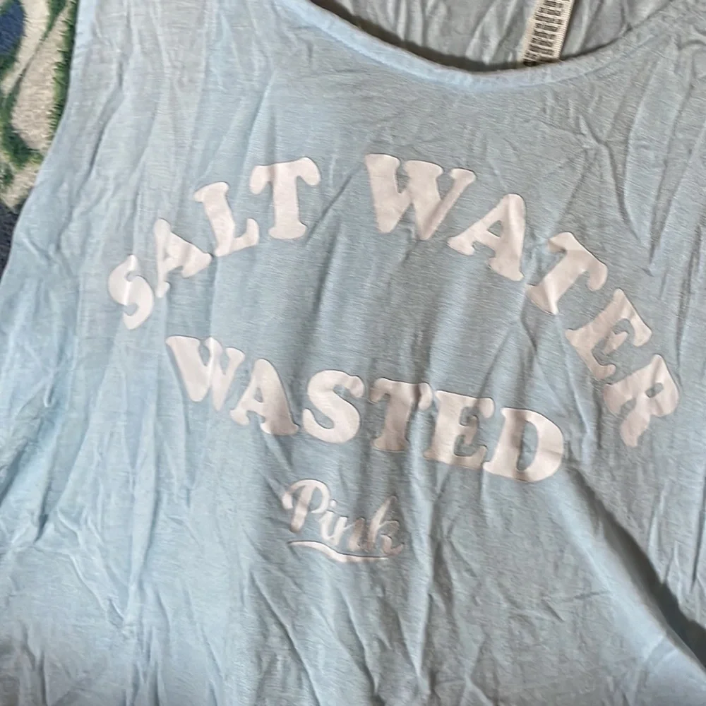 Pink by Victoria Secrets salt water wasted top - Picture 2 of 3